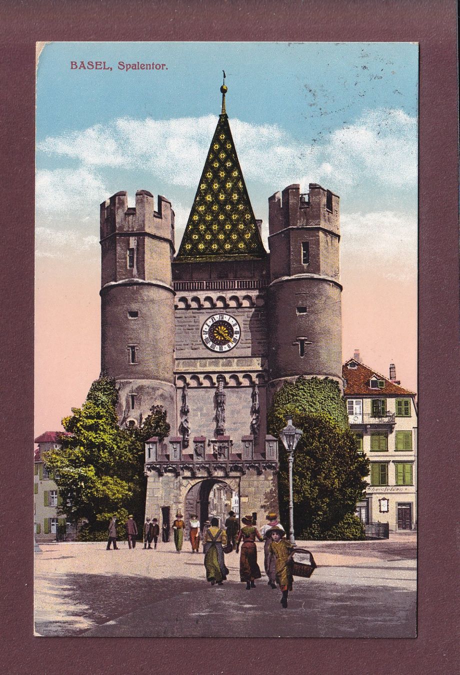 Cartes postales: BASEL - Spalentor - Leute - 1919 – D'occasion à Pully par nicecards
