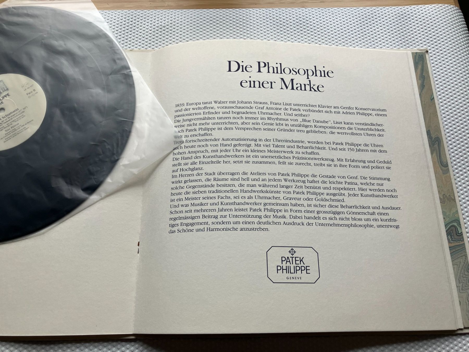 Vinyles: PATEK PHILIPPE – D'occasion à Aarwangen par Jukebox3 7