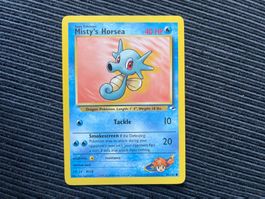 Pokemon Mysty‘s Horsea Non Holo Gym Challenge NM