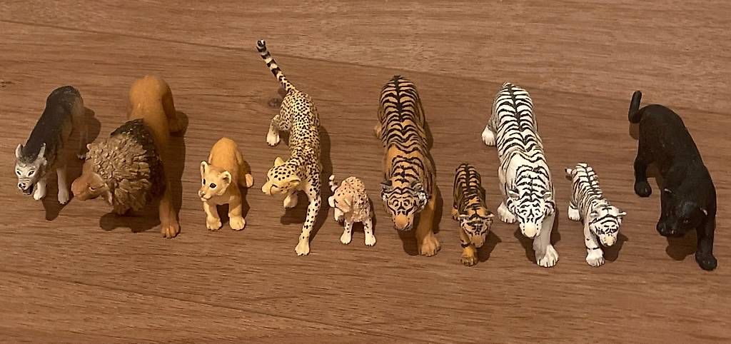 Jouets: Schleich- Raubkatzen – D'occasion à Lenk im Simmental par antoniawanda