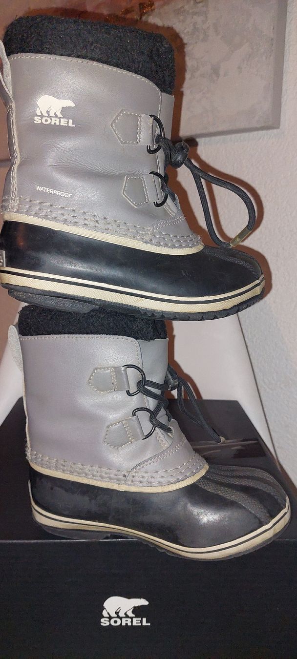 Sorel Scarpe per ragazzi: Bottes hiver SOREL taille 31 gris – Usato da Orpund venduto da Biennerome 8