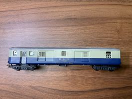 Hag BLS Postwagen blau/ beige in AC