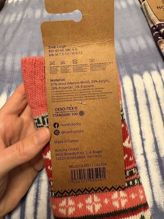 Calze: Wollsocken Winter-Sammlung Unisex Gr. 42 – Nuovo (secondo la descrizione) da Zug venduto da julialbi 3