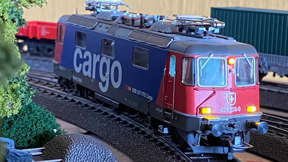 Märklin Re 421 SBB Cargo, Digital fx, 374-0 (Gebraucht) in ...