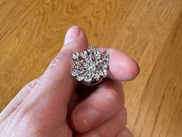 Hochzeit / Haarschmuck / Spiralen / Strass Steinen