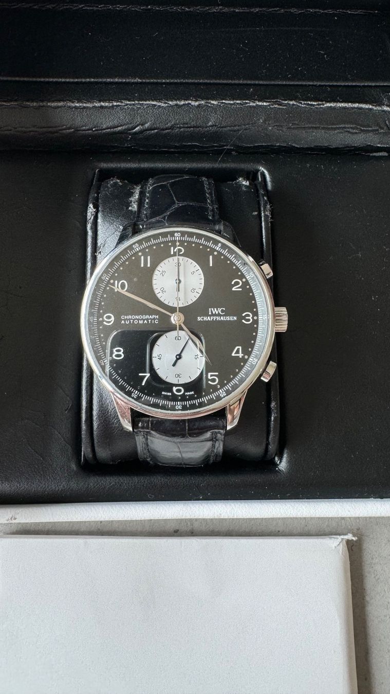 IWC Orologi: IWC CHRONOGRAPH PORTUGUESE 40mm FULL SET – Usato da Bubikon venduto da Mtr1608 1
