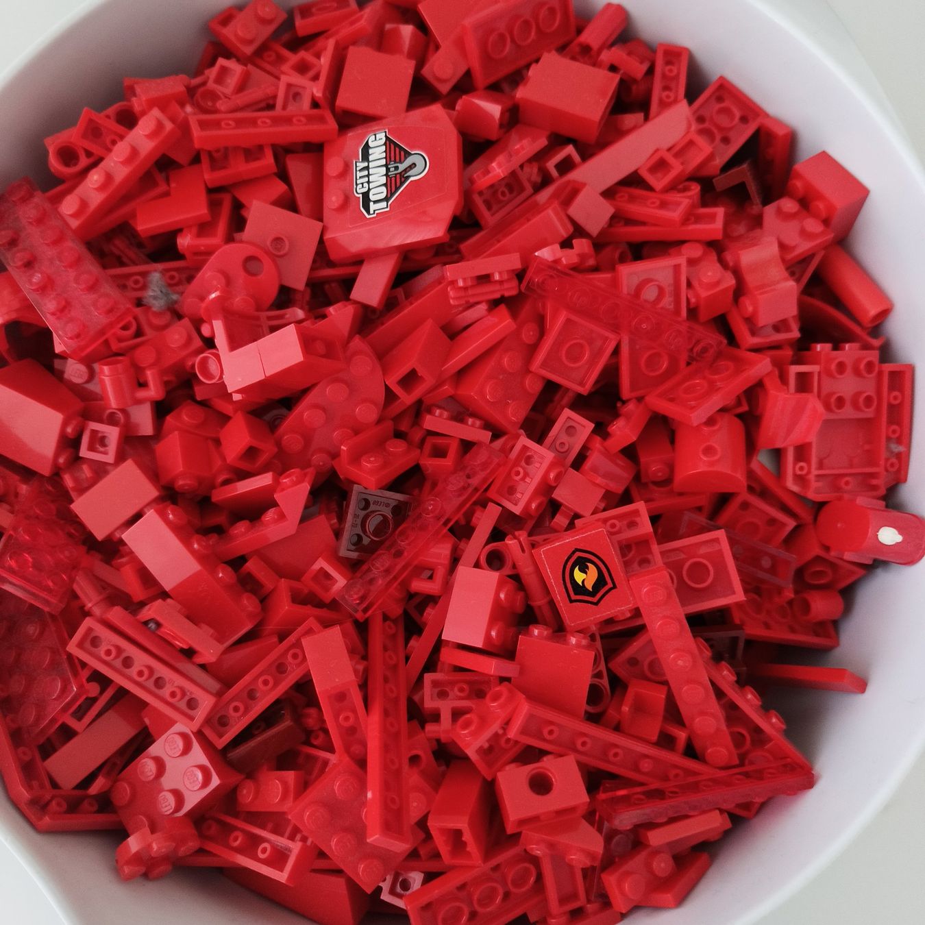 Lego Giocattoli: Lego Bausteine 1 kg (rot) – Usato da Meilen venduto da FAVALLID