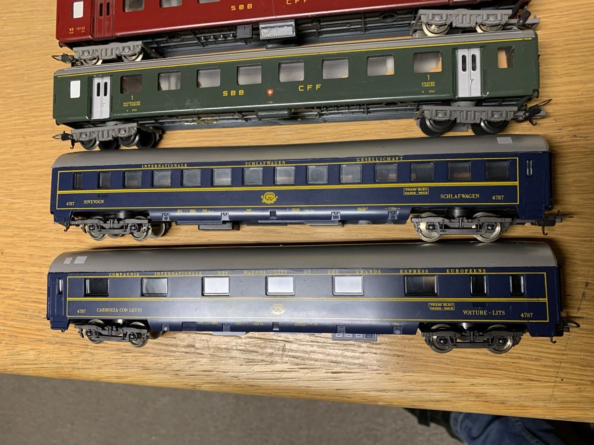 Lima Modellini di ferrovie: Lima Vintage SBB, Gotthard Zug,Bö45 – Usato da Winden venduto da EmilNeu 1