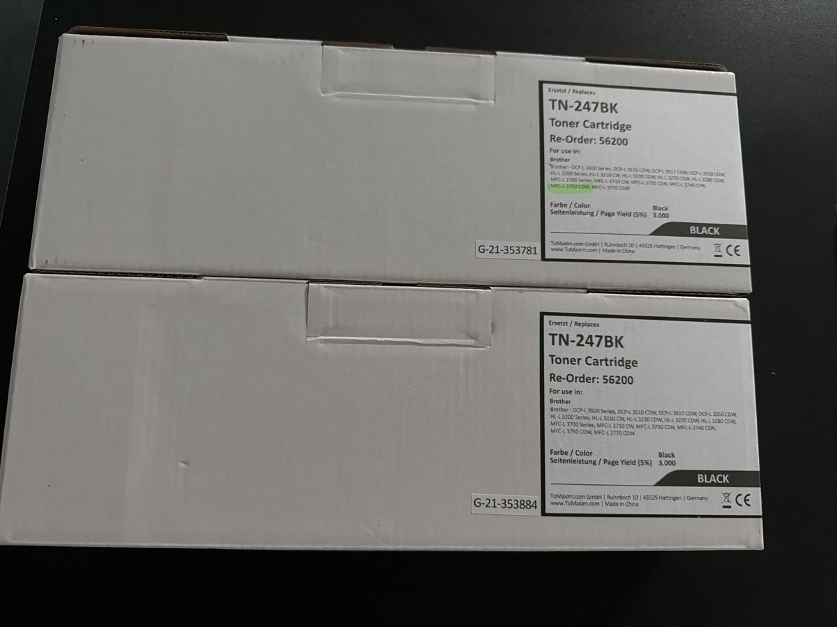 Brother Cartucce per stampanti & toner: Toner Kartuschen schwarz  – Nuovo e nell'imballaggio originale da Uetikon am See venduto da ICA66