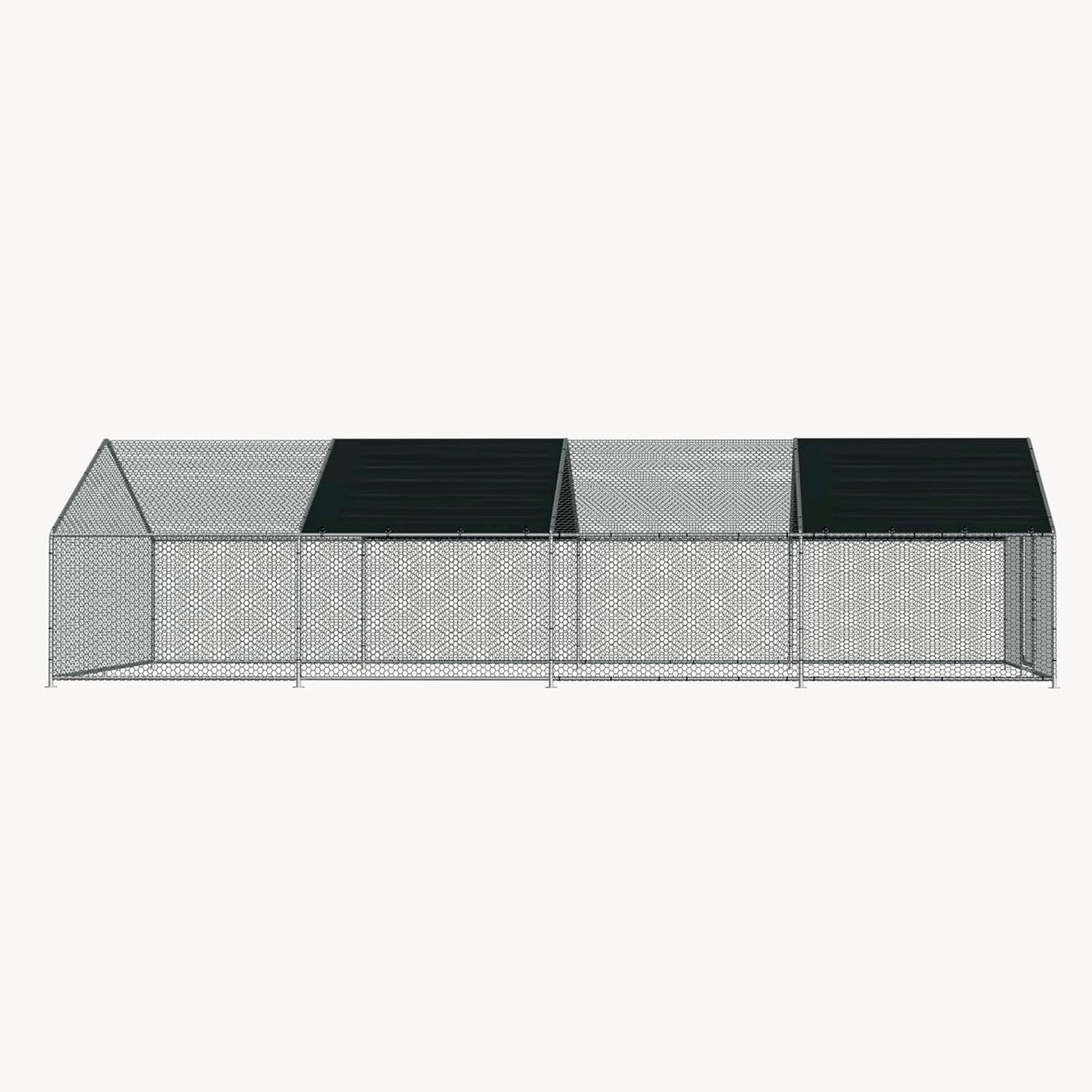 Sonstiges Tierzubehör: Freilaufgehege 3x8x2m mit Sonnendach – Neu und originalverpackt aus Bottighofen von zaap 2