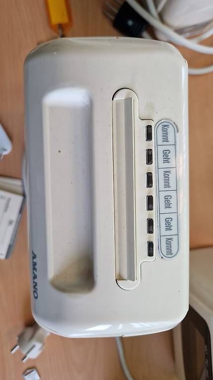 Tutti gli attrezzi: Stempeluhr Amano BX1600 – Usato da Seewen SO venduto da Perle8 2