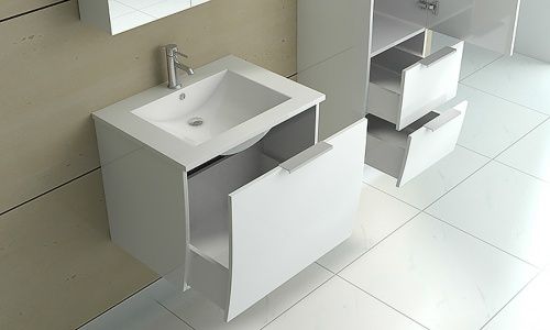 Mobili per bagno: Badset Badmöbel Waschtisch RORSCHACH – Nuovo e nell'imballaggio originale da Herbertingen venduto da jet-line-e-trade 4