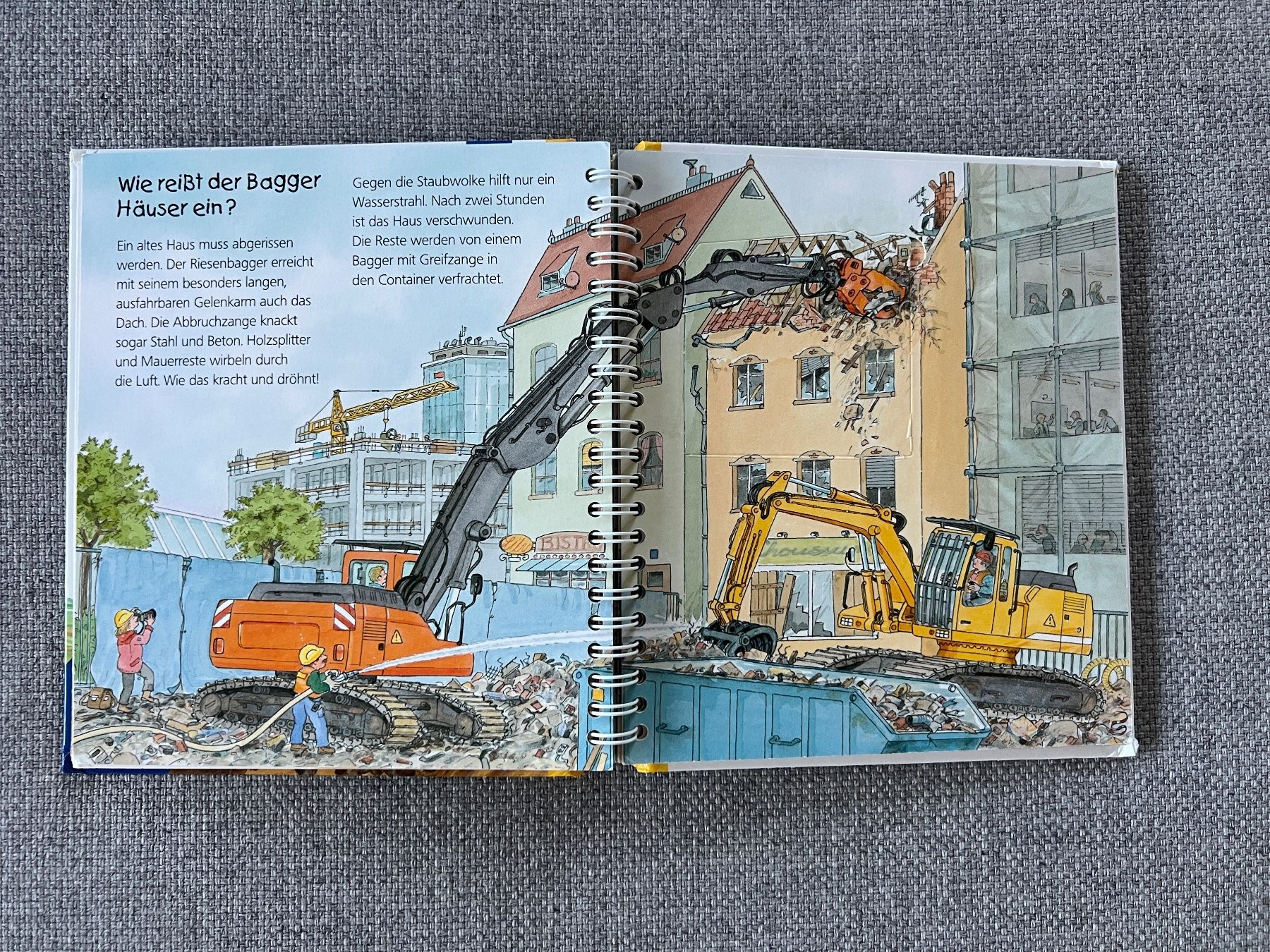 Bücher: Der Bagger * Wieso Weshalb Warum Junior – Gebraucht aus Ennetbaden von mapa05 6