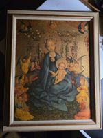 Christliches Bild - Stefan Lochner - Madonna im Rosenhag