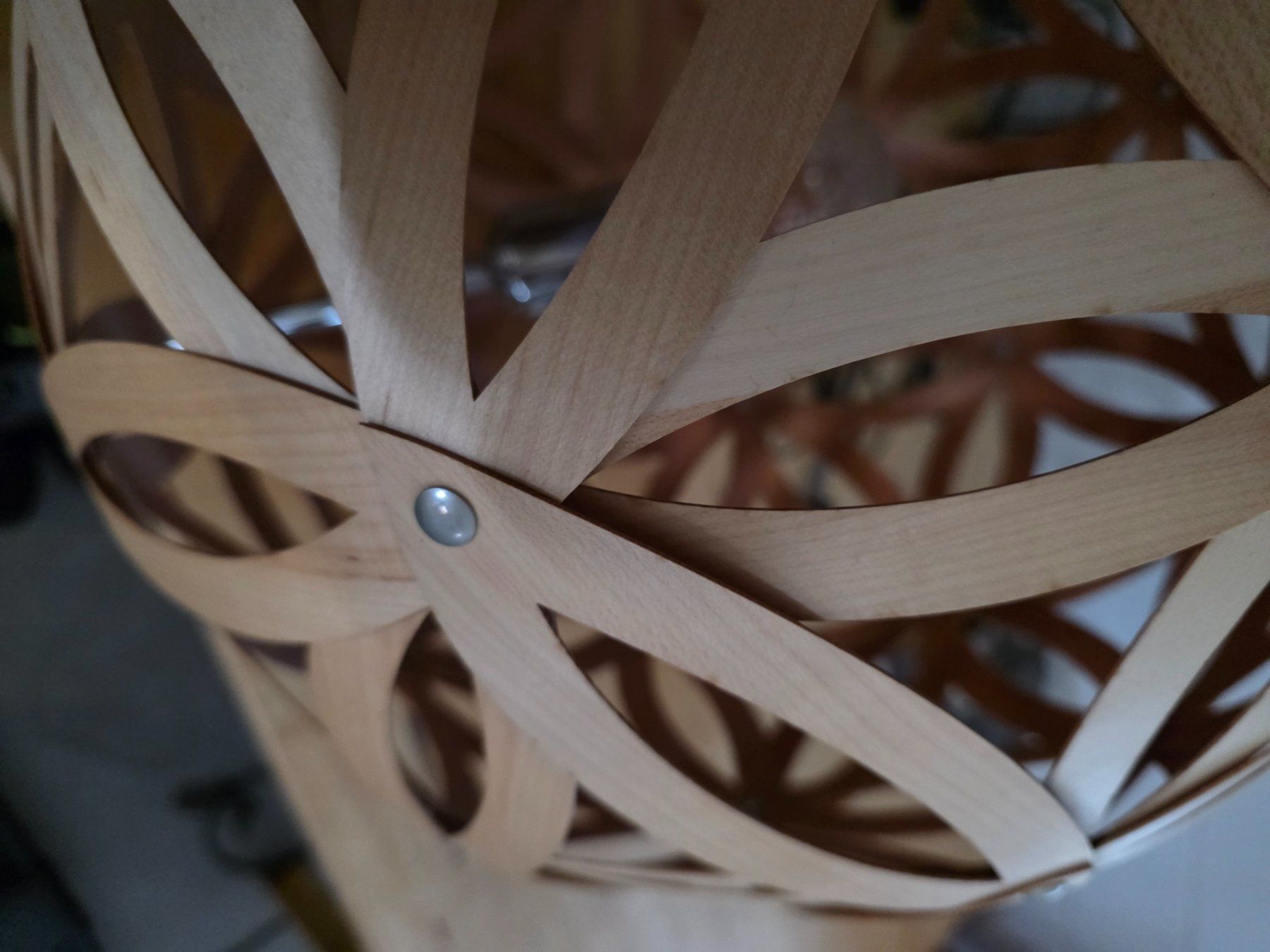 Lampadari & plafoniere: Blume des Lebens Holz Decken Lampe Leuchte – Usato da Walterswil BE venduto da Lonitti 2