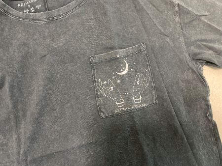 Schönes T-Shirt, stonewashed Optik, Grösse S,