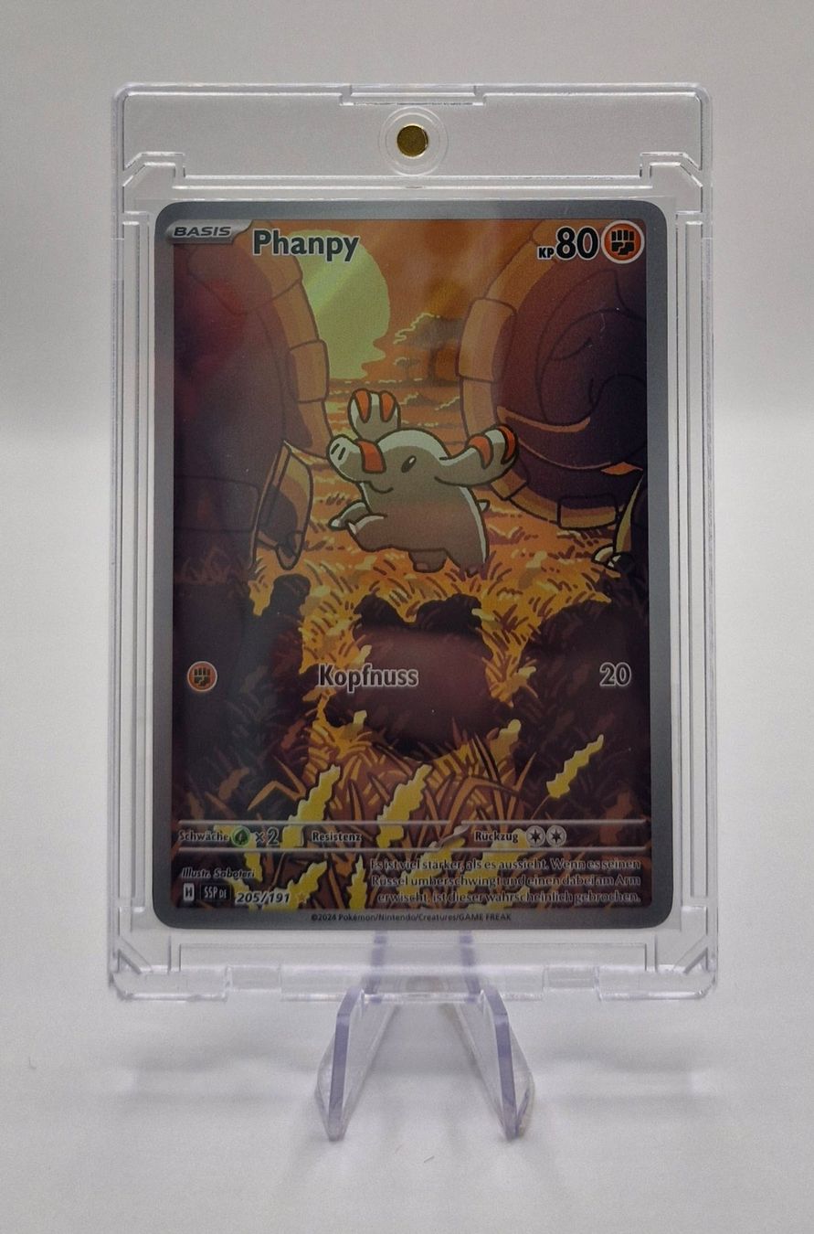 Pokémon Carte collezionabili: Phanpy / Stürmische Funken / SSP 205 – Nuovo (secondo la descrizione) da Arni AG venduto da PokemonCardsStore 2