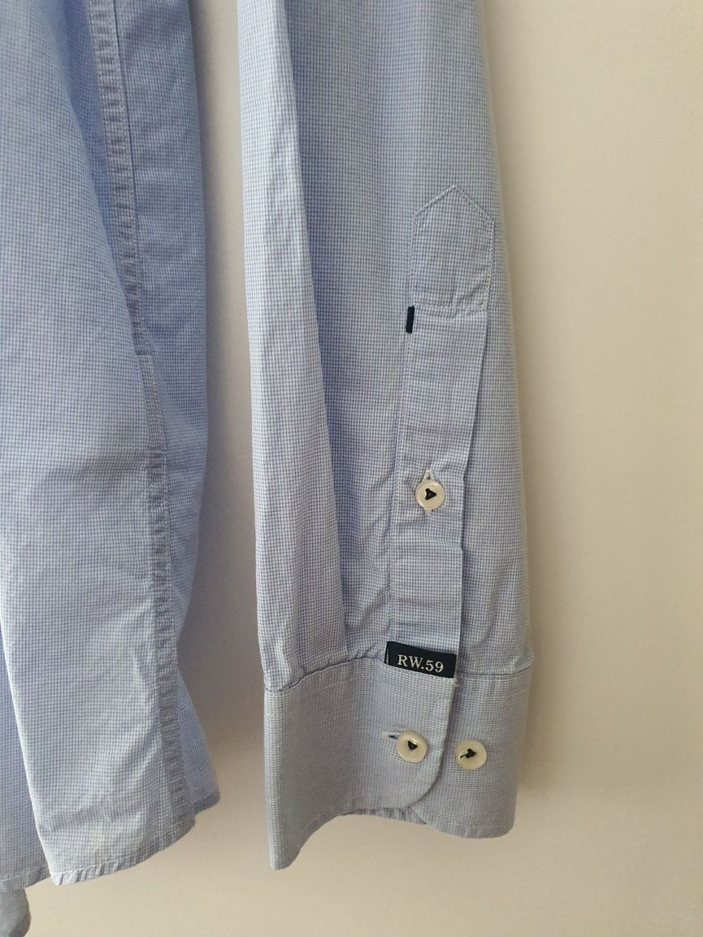 Camicie: Chemise RiverWoods M bleue – Usato da Genève venduto da ant_5hwp 4