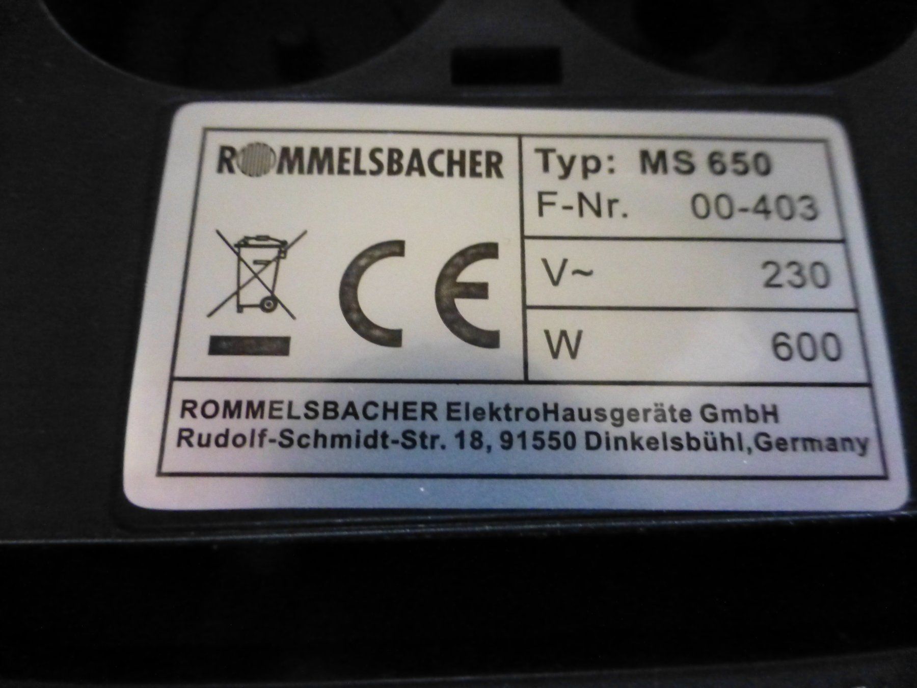 Rommelsbacher Elettrodomestici da cucina: Milchschäumer von Rommelsbacher – Usato da Würenlingen venduto da drago56 4