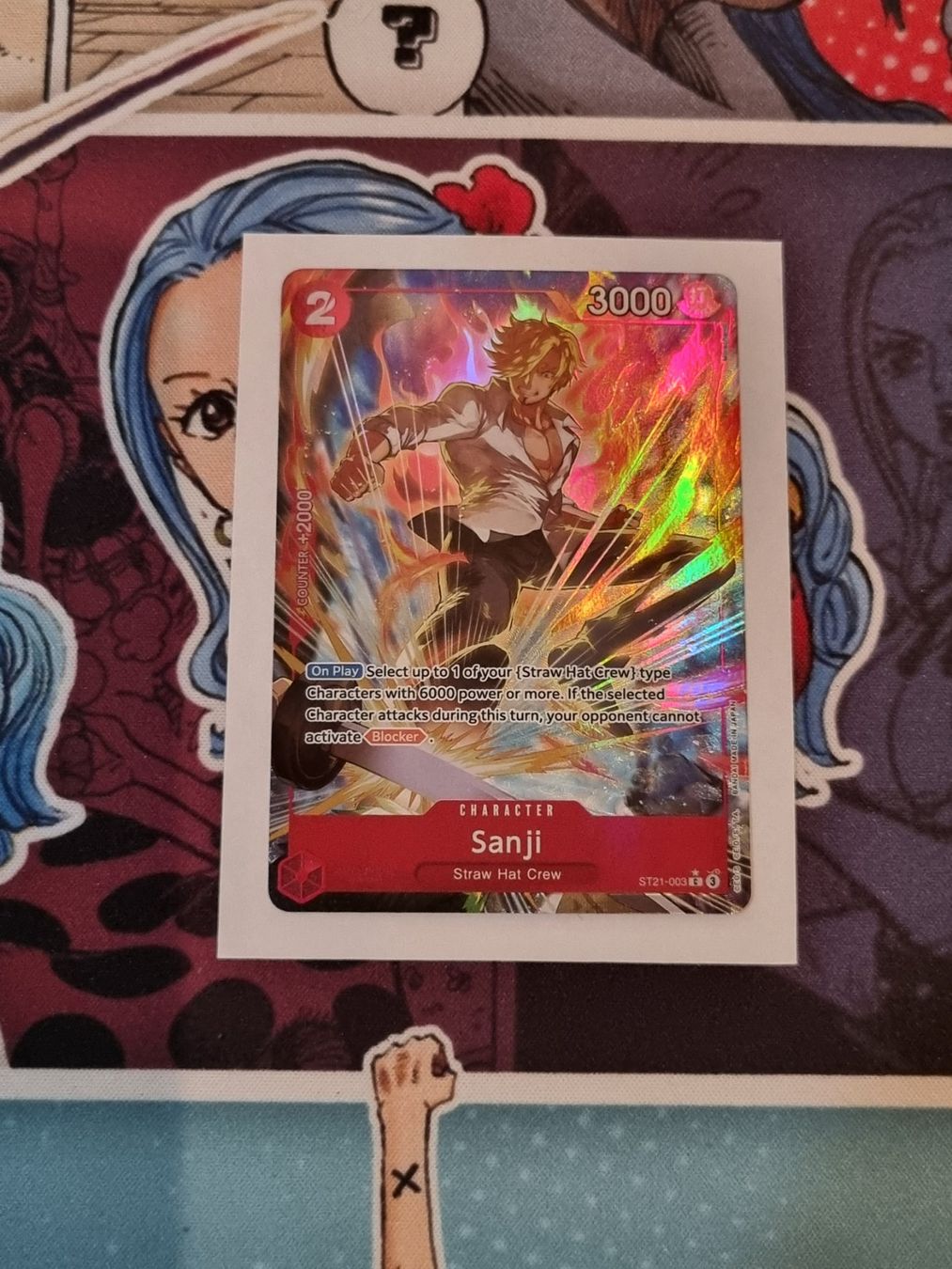 Bandai Carte collezionabili: OPTCG Sanji ST21-003 V.2 EN – Usato da Willisau venduto da Odie1812