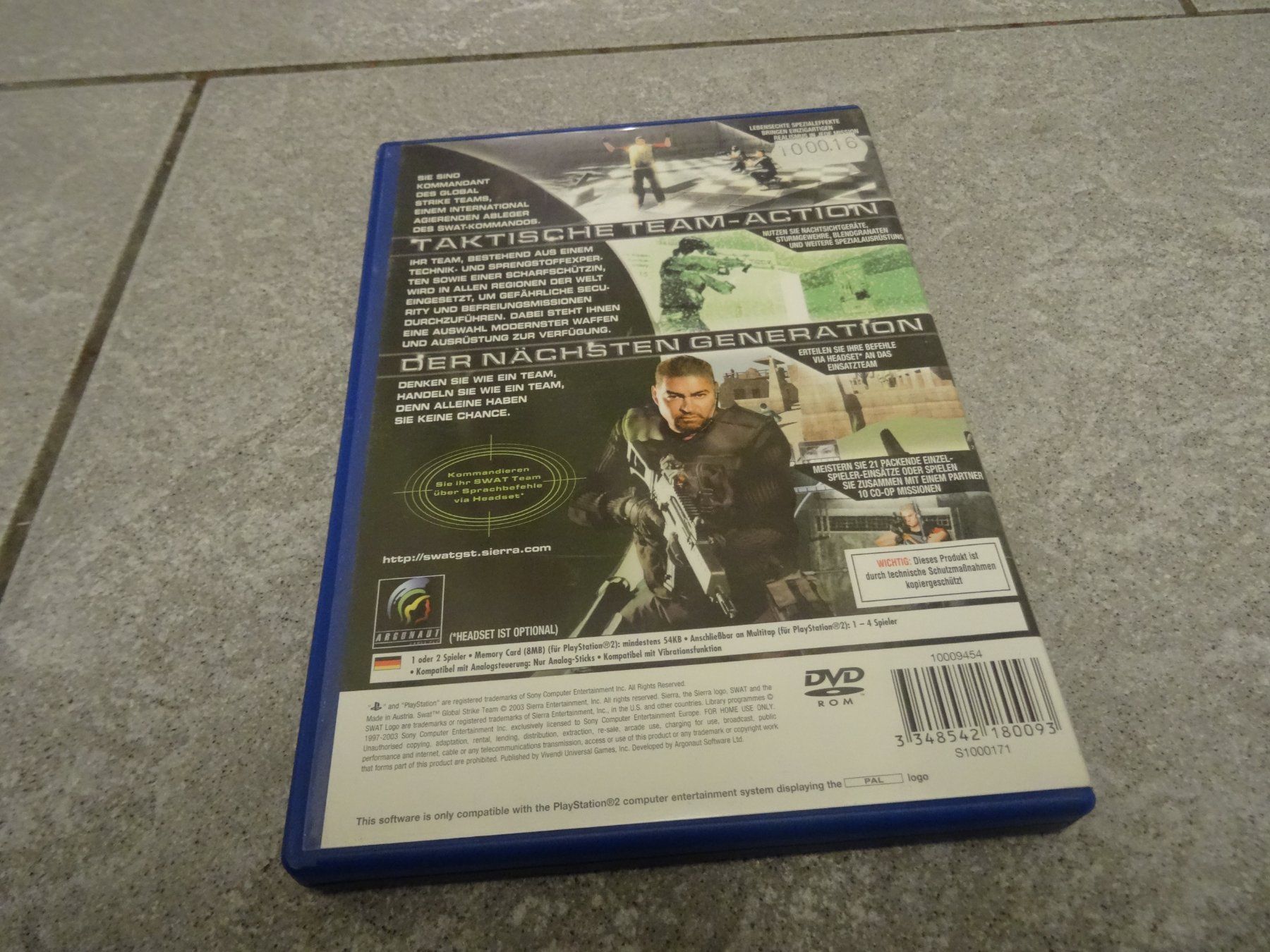 Sony Giochi: SWAT Global Strike Team - Playstation 2 PS2 – Usato da Olten venduto da Disc-Ausverkauf 2