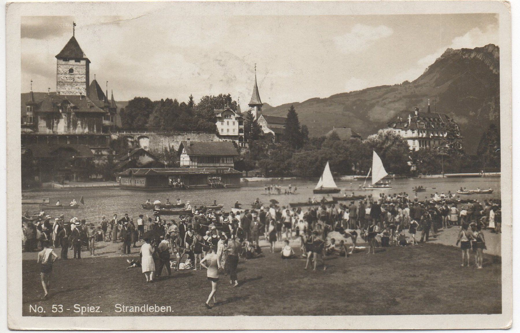 Cartoline postali: SPIEZ Strandleben – Usato da Jona venduto da philajona