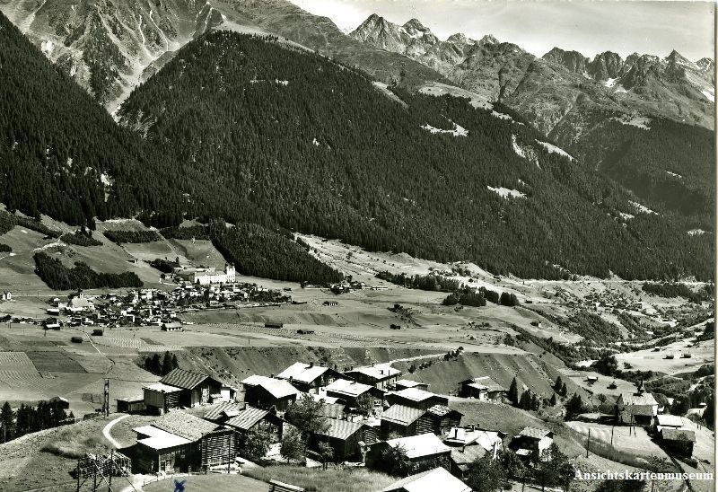 Cartoline postali: Disentis - Mompé Medels + c1954 – Usato da Emmenbrücke venduto da teestube