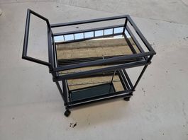 Servierwagen schwarz
