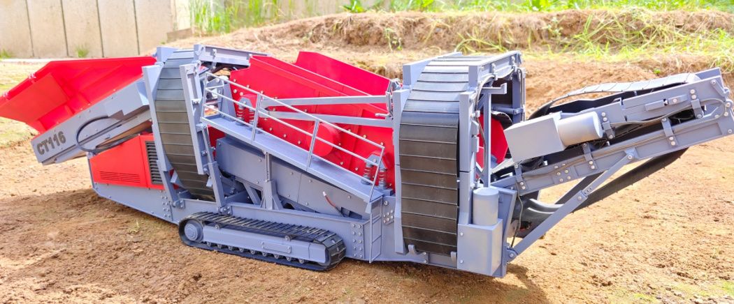 Modellismo RC: Mobile Siebanlage CT 116 Bausatz – Nuovo e nell'imballaggio originale da Altdorf UR venduto da modellbau-widmer 1