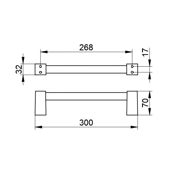 Supporti a parete: KEUCO Serie Smart.2 Haltegriff – Nuovo e nell'imballaggio originale da Spreitenbach venduto da KEUCO_official 2