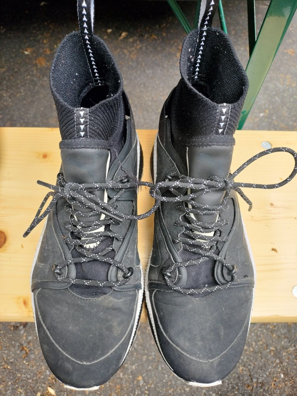 Puma Scarpe da uomo: Baskets montantes Puma noires, taille 41 – Usato da Massongex venduto da Amel16 3