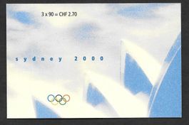 Markenheftchen 0-103 Olympiade Sydney ET Lausanne 15.9.2000