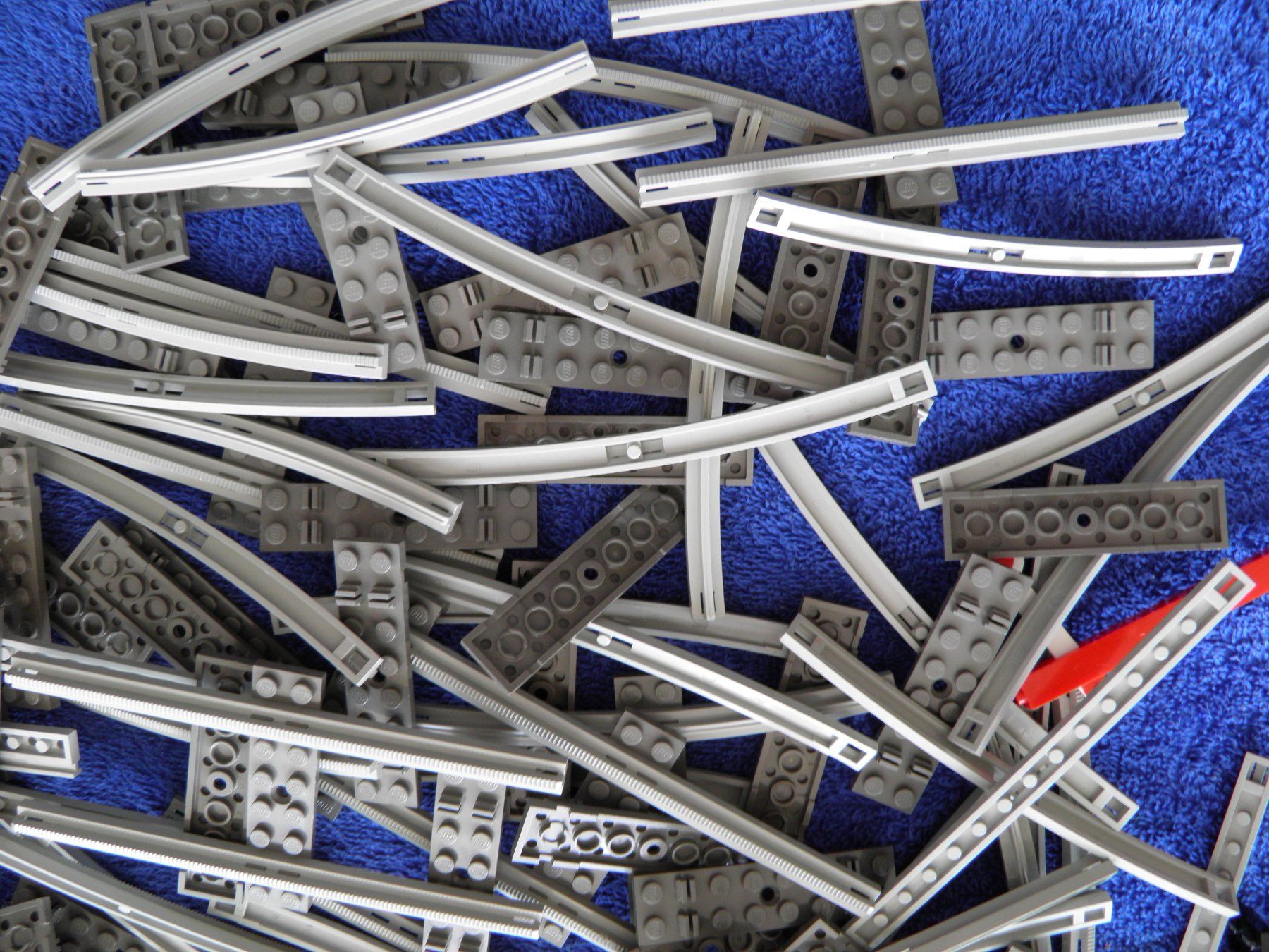 Lego Giocattoli: Lot Lego Eisenbahn Schienen – Usato da Triesen FL venduto da Trigon 1