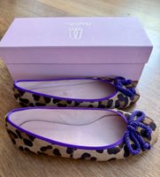Pretty Ballerinas Leo-Print Grösse 38.5 wie neu