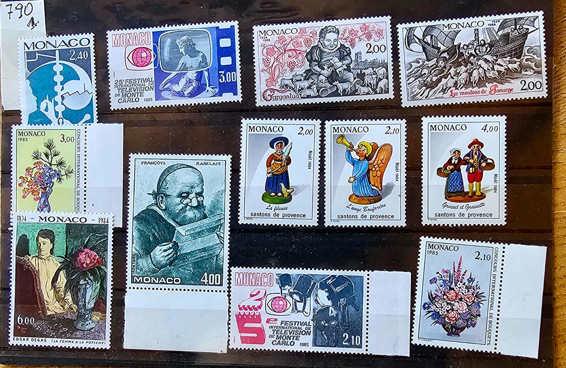 Tous les timbres: MONACO timbres neufs ** ~1985 – Neuf (Voir description) à Les Valettes par Nuba1
