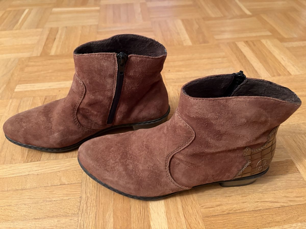 Rieker Scarpe da donna: Rieker Stiefeletten, Gr. 40 – Nuovo (secondo la descrizione) da Therwil venduto da Blume814 1