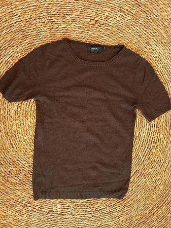 T-Shirt aus Seide-Kaschmi-Mischung