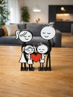 Décoration Famille Personnalisée - Cadeau Idéal