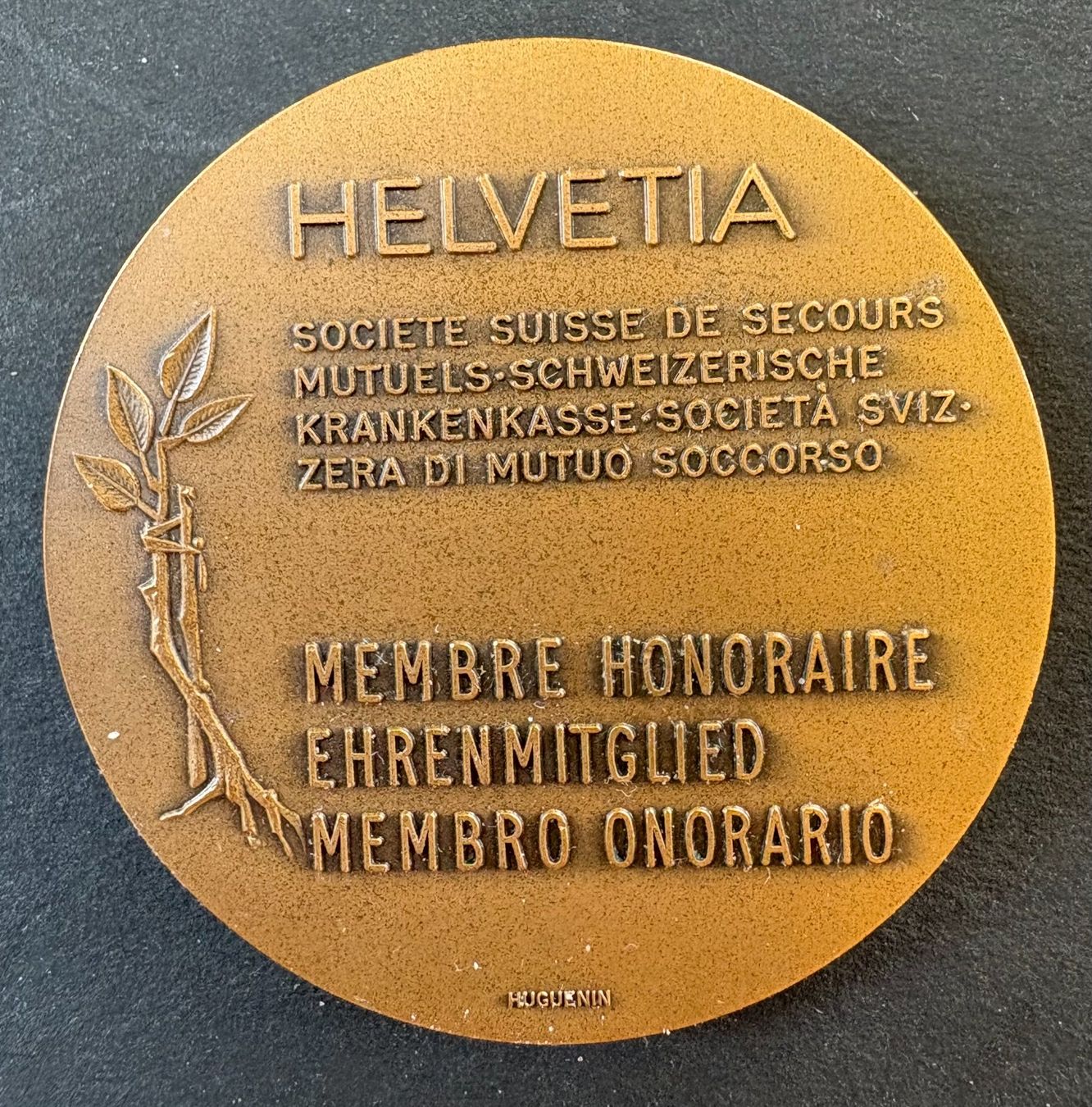 Medaglie: GEDENKMEDAILLE HELVETIA – Usato da Ostermundigen venduto da crazy-horse-1840 1