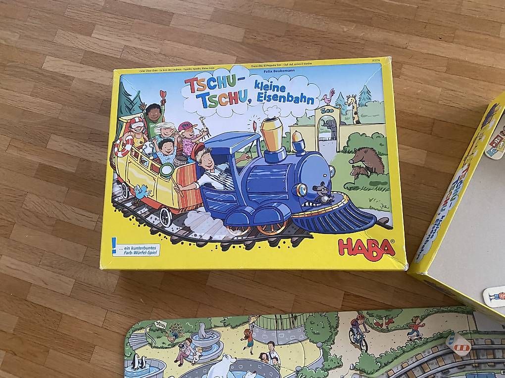 Spiele: Tschutschu kleine Eisenbahn - Spiel – Gebraucht aus Horw von sere4 1