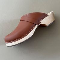 ungetragene LES SABOTS DE MARIE Leder Clogs 🤎