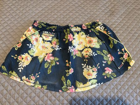 Summer beach mini skirt size S