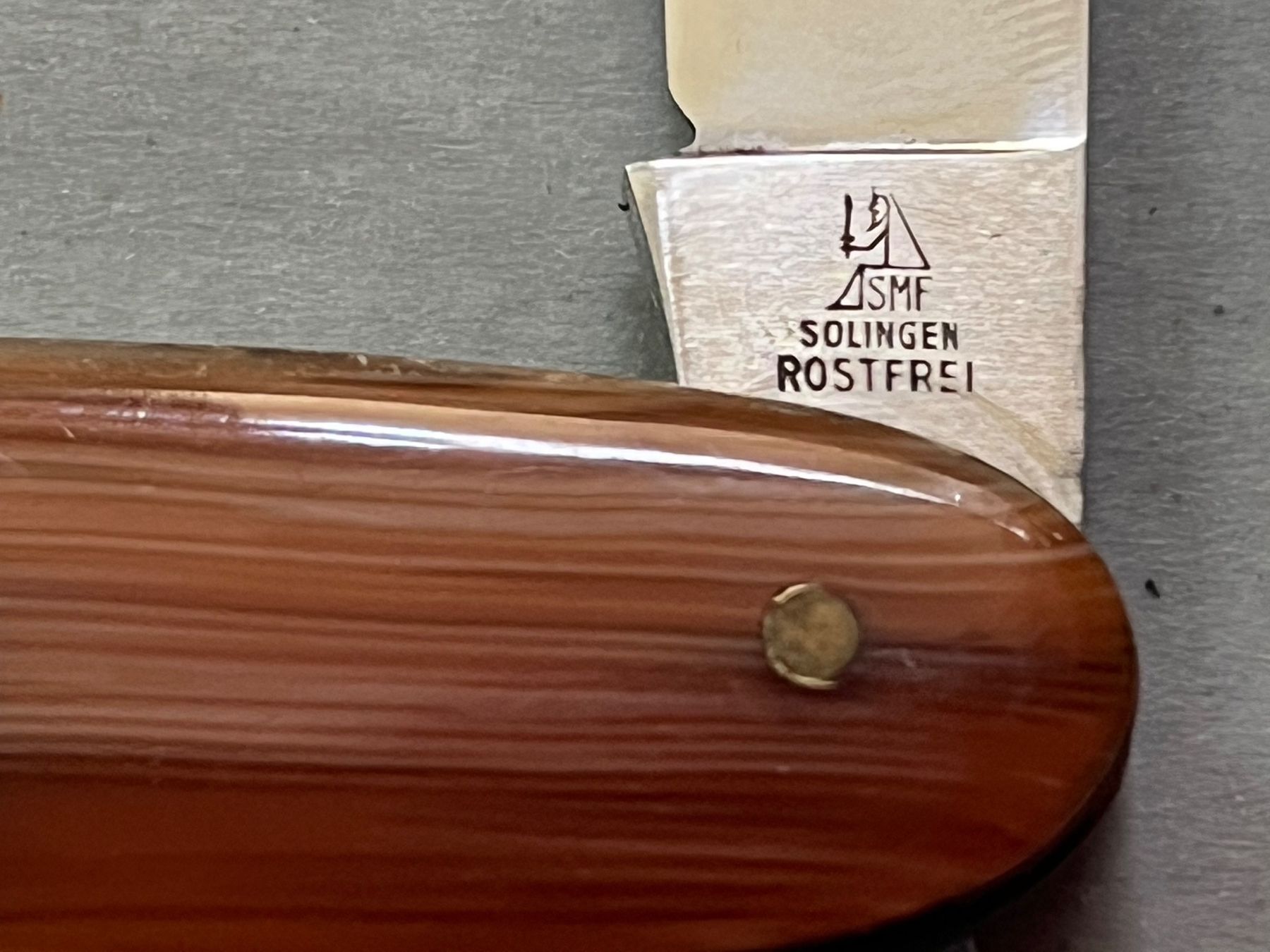 Solingen Taschenmesser: Sackmesser SMF Solingen 82 mm – Gebraucht aus Zürich von FV.vintage 3