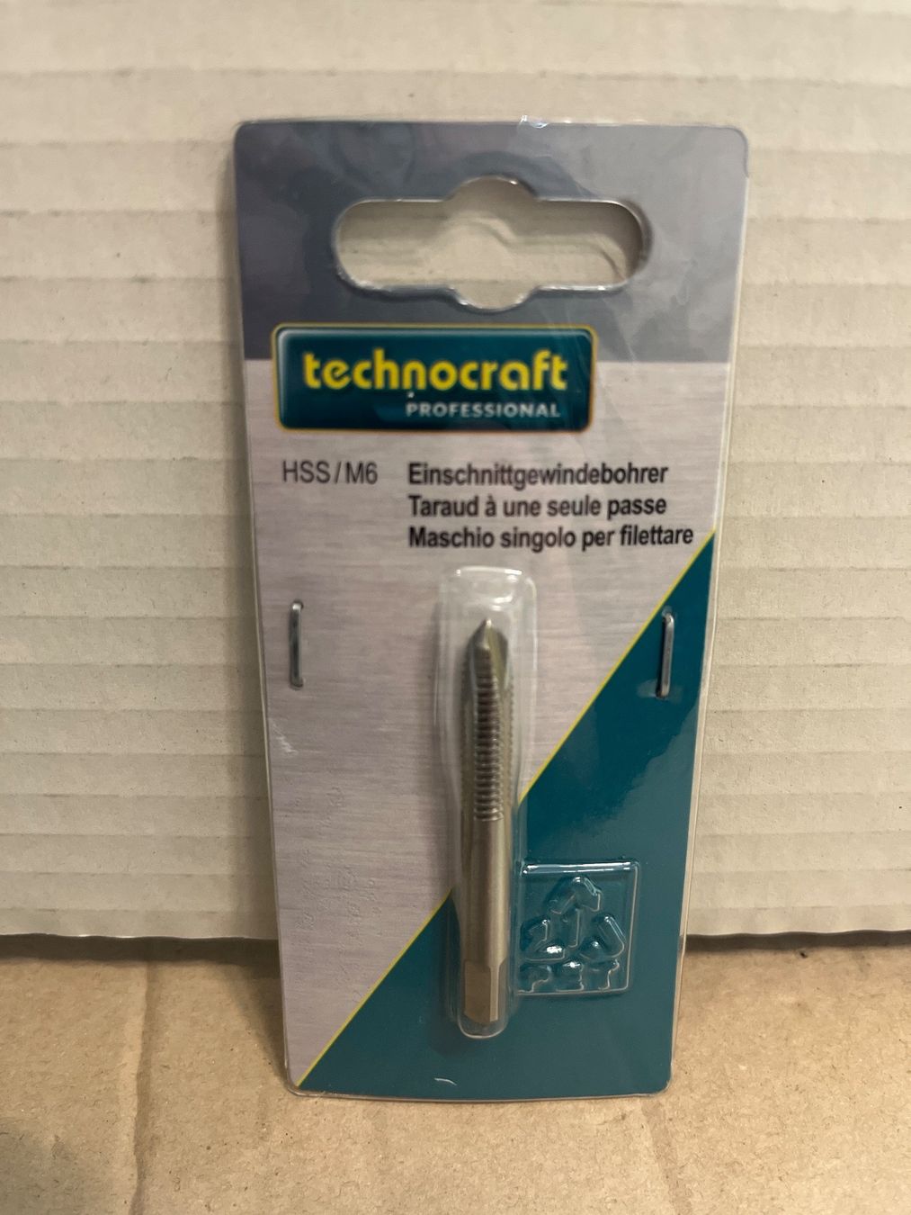 Technocraft Tutti gli attrezzi: Technocraft Einschnittgewindebohrer M6 HSS – Nuovo e nell'imballaggio originale da Tann venduto da Mad_less