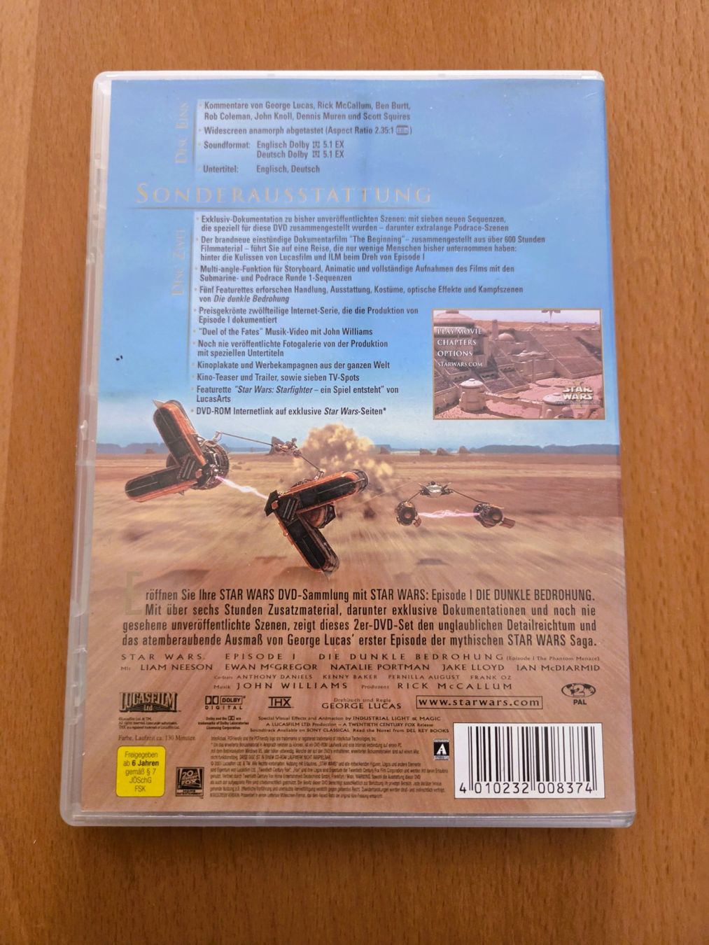 Tous les DVDs: STAR WARS - DVD - DIE DUNKLE BEDROHUNG – D'occasion à Brüttisellen par Nighttrain 3