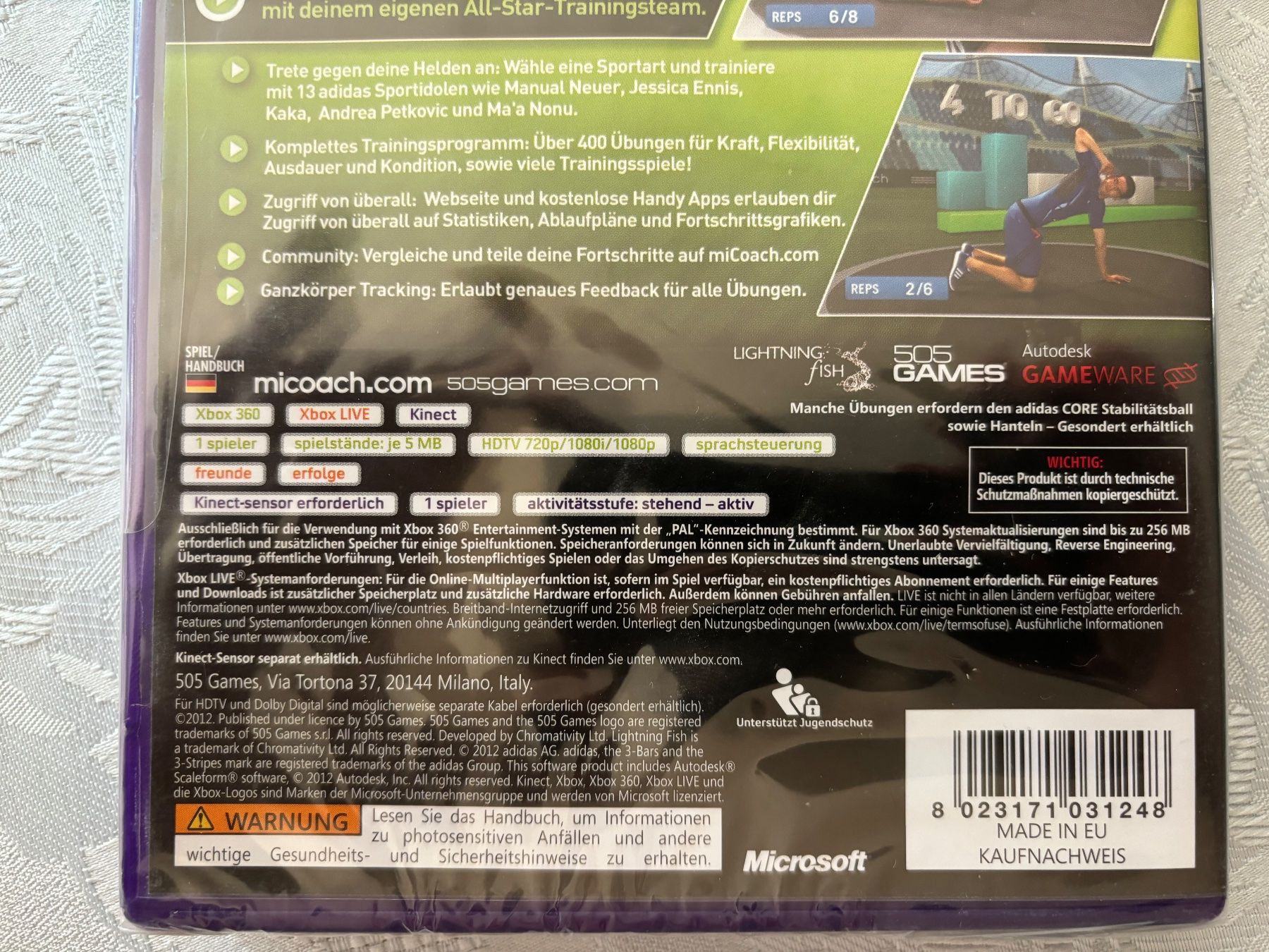 Giochi: adidas micoach (NEU) – Nuovo e nell'imballaggio originale da Frenkendorf venduto da Fionchen 3
