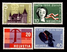 1958, Gedenkmarken ** (1)