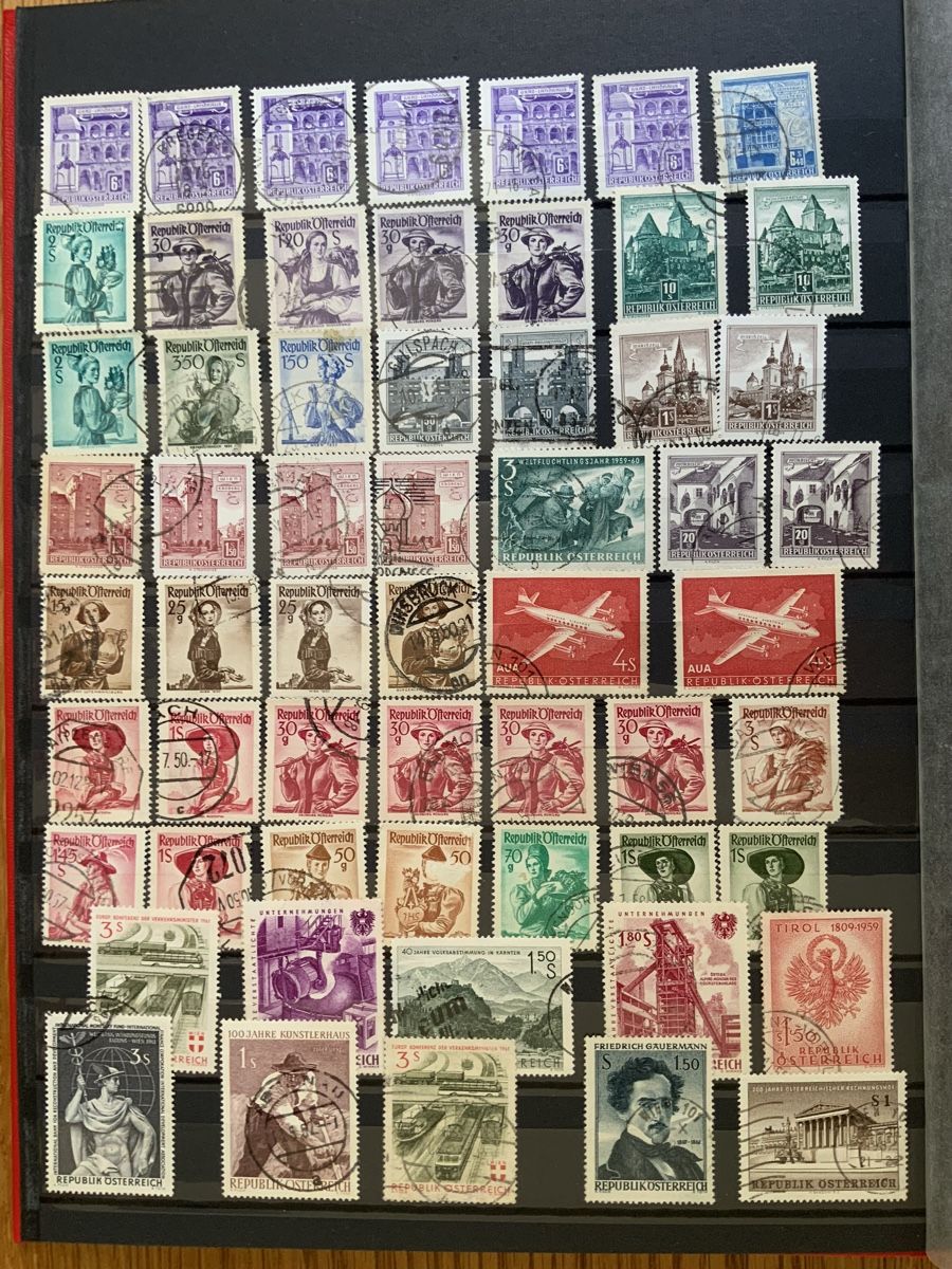Tutti i francobolli: Oesterreich Briefmarken – Usato da Binningen venduto da chr_cr5n 9