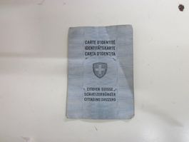 Antik Identitätskarte Carte D'identité 1964