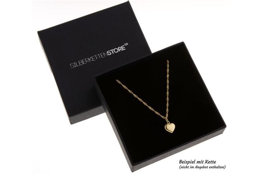 Ketten: Herz Echtgold mit Kette s925 – Neu und originalverpackt aus Hemmental von Zirconwelt 2
